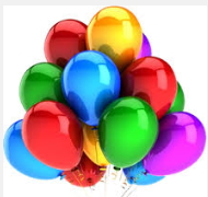 30 adet kark renkte helyum gazl uan balon parti balonu 